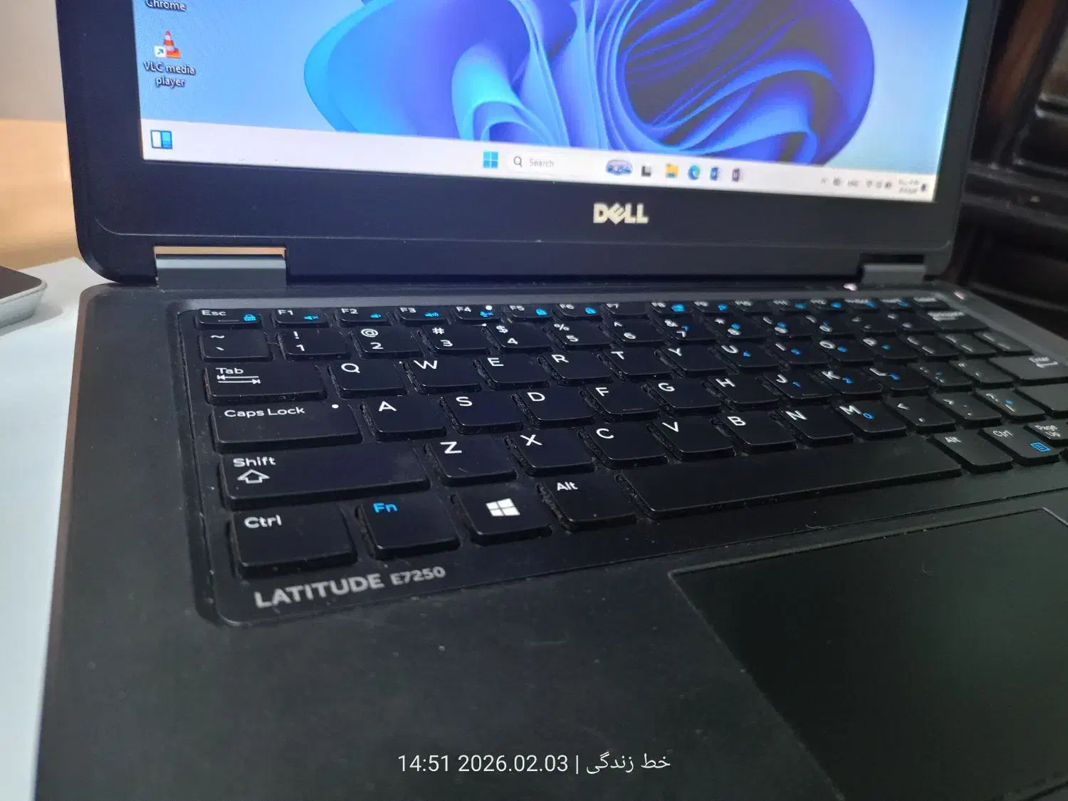 لپتاپ دل LATITUDE E7250 تمیز|رایانه همراه|قم, حنیف نژاد|دیوار