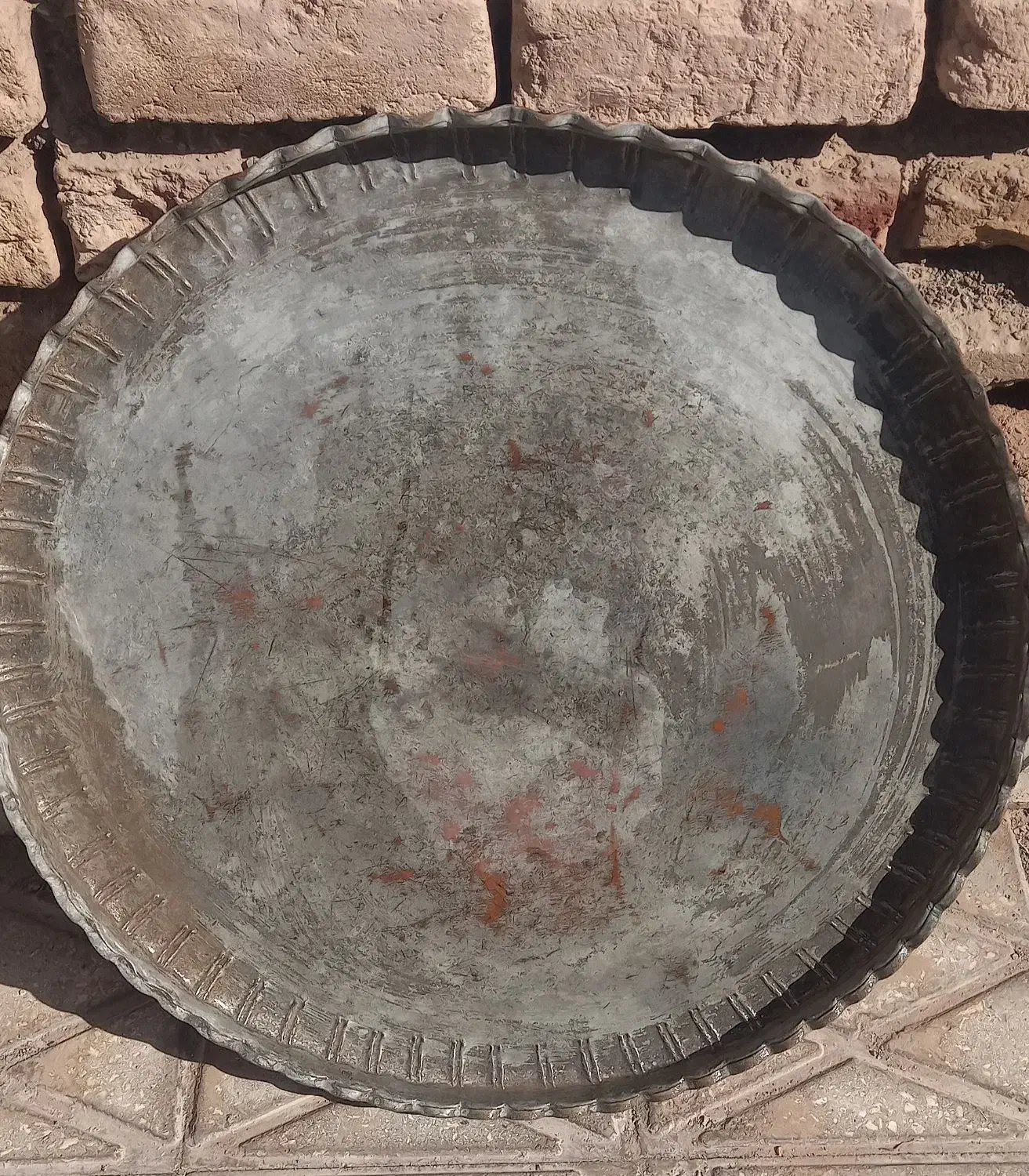 مجمعه مسی قدیمی سالم|کلکسیون اشیاء عتیقه|بردسکن, |دیوار