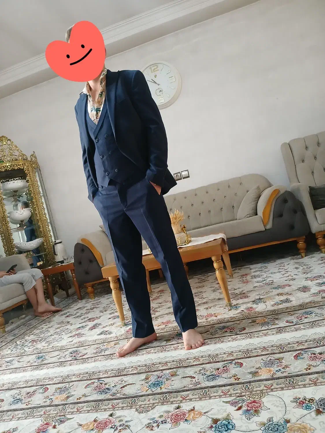 کت شلواری سرمه ای|لباس|پیشوا, |دیوار