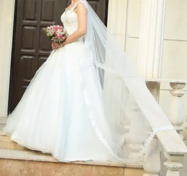 لباس عروس مدل دامن سوپرکلوش|لباس|کرج, کرج نو|دیوار