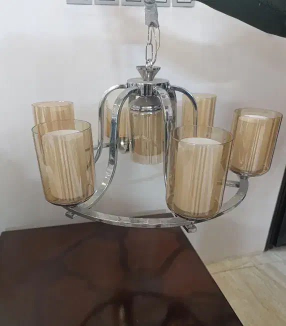 لوستر پذیرایی و آشپزخانه|لوستر و چراغ آویز|ابهر, |دیوار