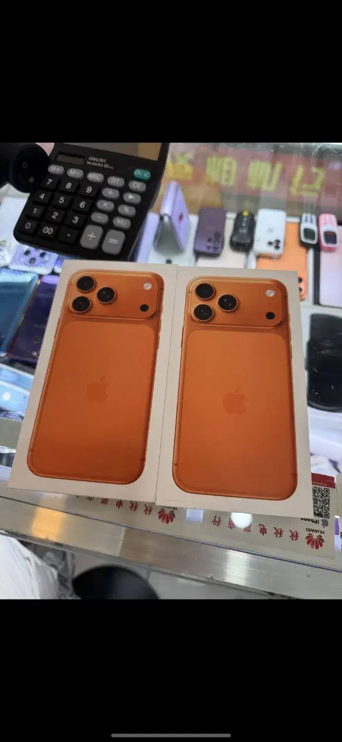 iphone 17promax 256g دوسیم کارت Notactive بارجیستر|موبایل|تهران, قیطریه|دیوار