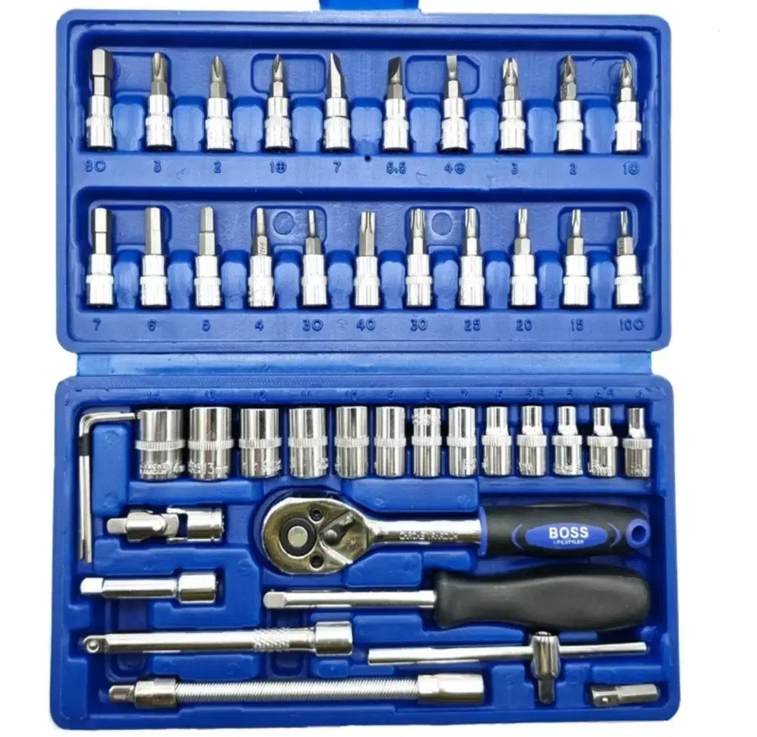 آچار بکس مجموعه 46 عددی|ابزارآلات|رامسر, |دیوار