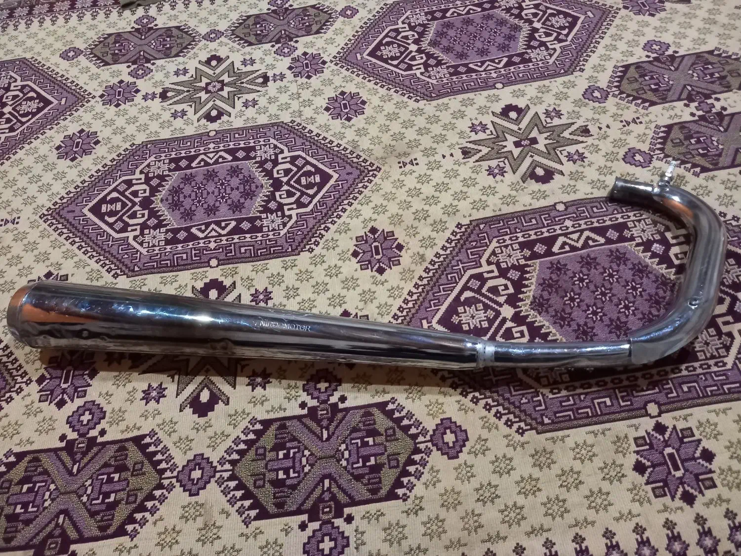 اگزوز موتور ۲۰۰ انژکتور احسان|قطعات یدکی و لوازم جانبی|خوی, |دیوار