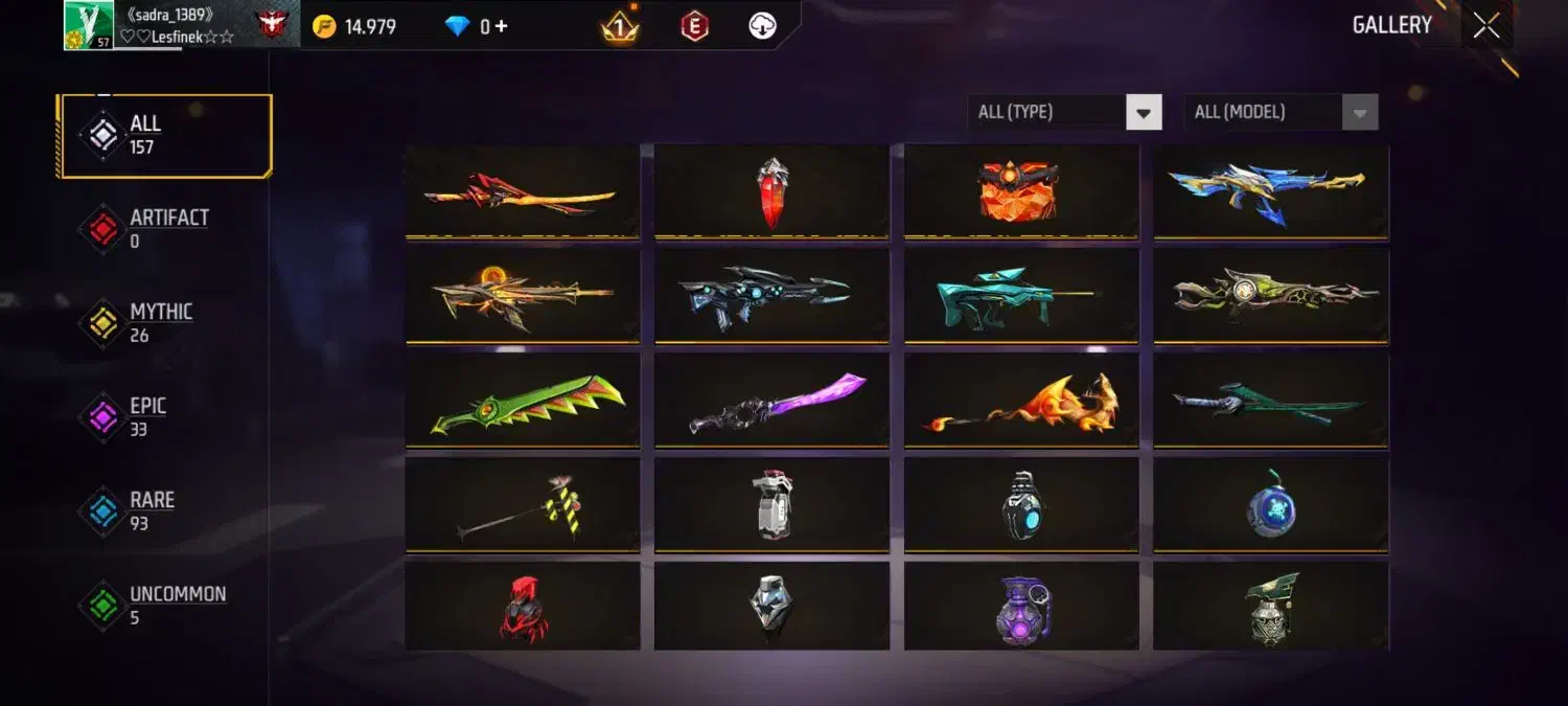 اکانت فری فایر شاخ.|کنسول، بازی ویدئویی و آنلاین|پارسآباد, |دیوار