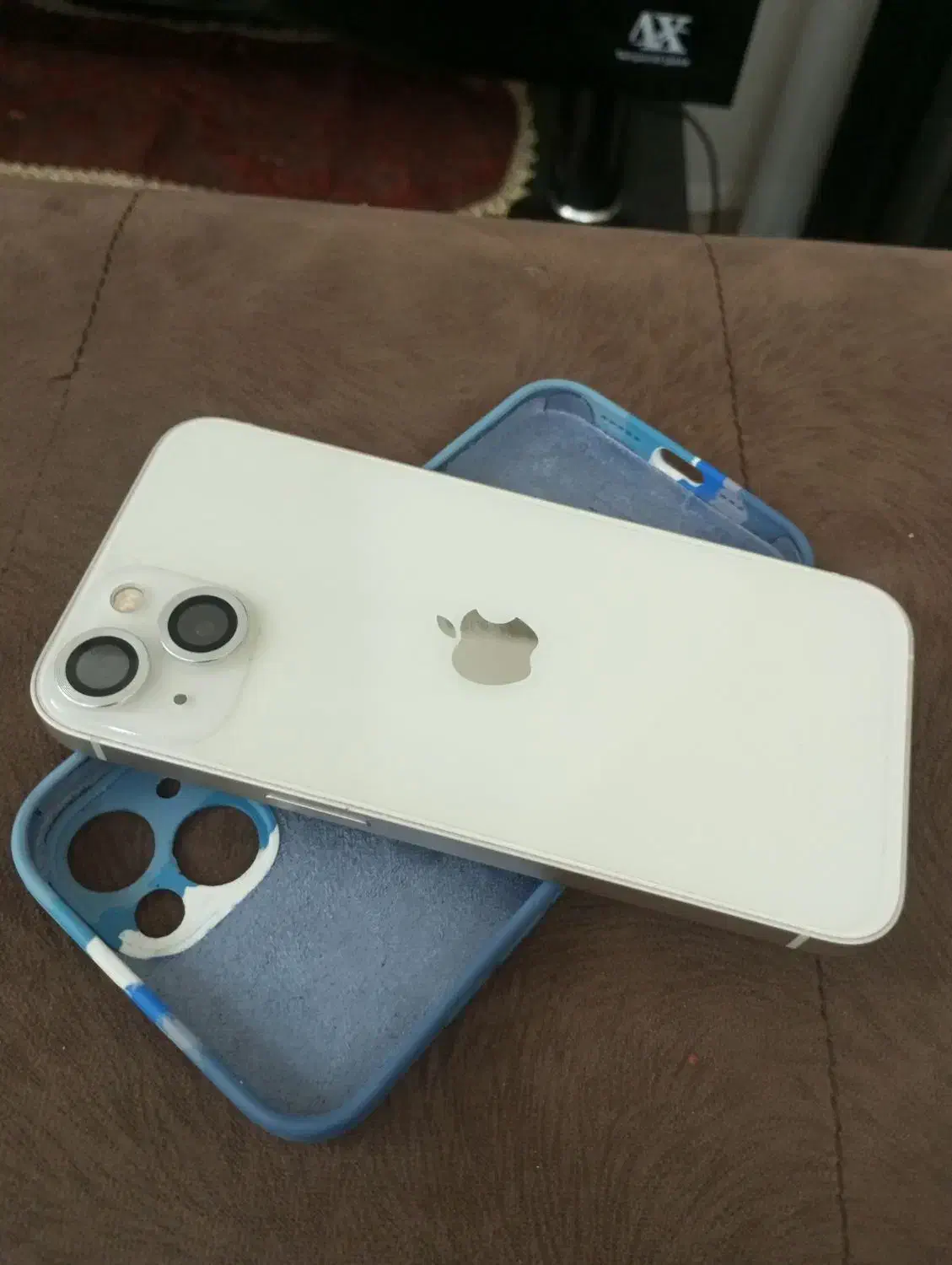 آیفون 13نرمال سفید درحد|موبایل|قم, تولید دارو و یخچال|دیوار