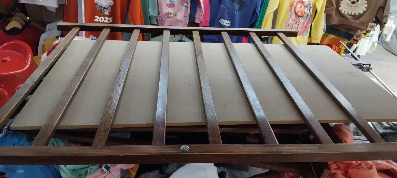 تخت کنار مادر چوبی ۹۰|تخت و سرویس خواب|خرم‌آباد, |دیوار