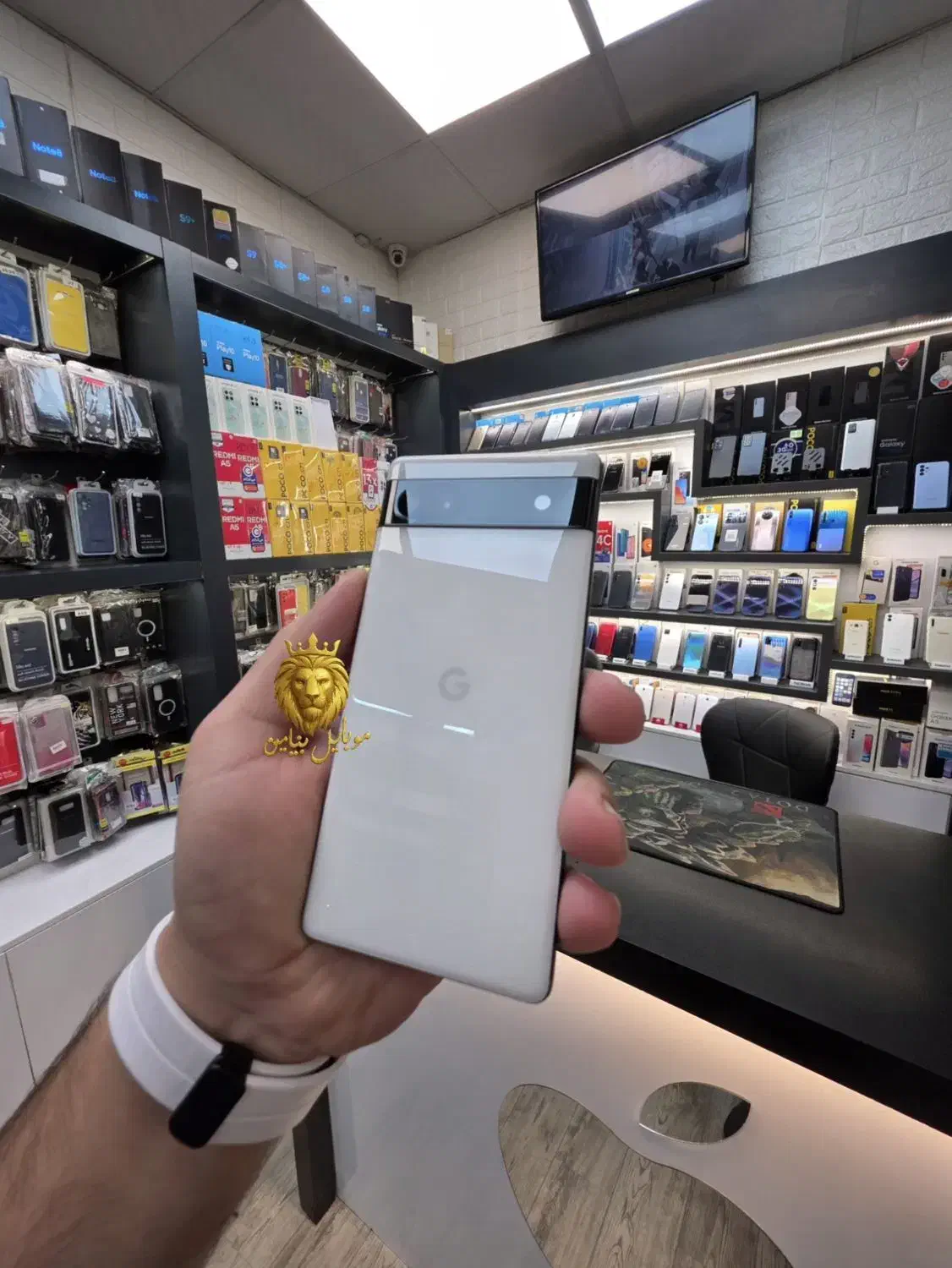 گوگل پیکسل 6a پابه صفر و درحدنو بشرط سلامت کامل|موبایل|رشت, چله خانه|دیوار