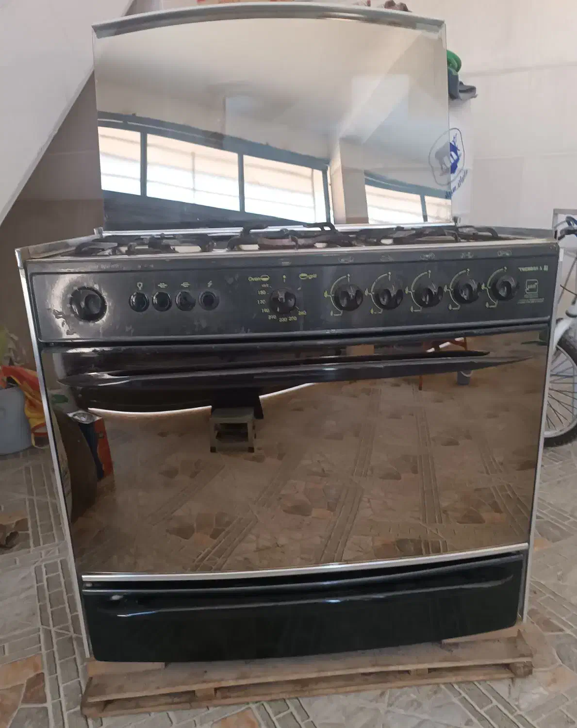 فروش اجاق گاز فر دار، تمام استیل|اجاق گاز و لوازم برقی پختوپز|فسا, |دیوار