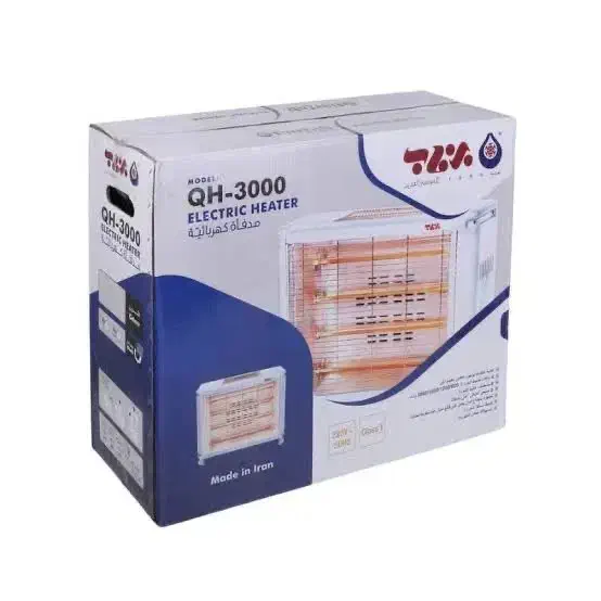 بخاری برقی فن دار برفاب مدل Q-3000|بخاری، هیتر، شومینه|فولادشهر, B5|دیوار