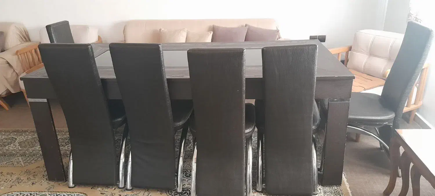 میز غذاخوری|میز و صندلی غذاخوری|گرگان, |دیوار