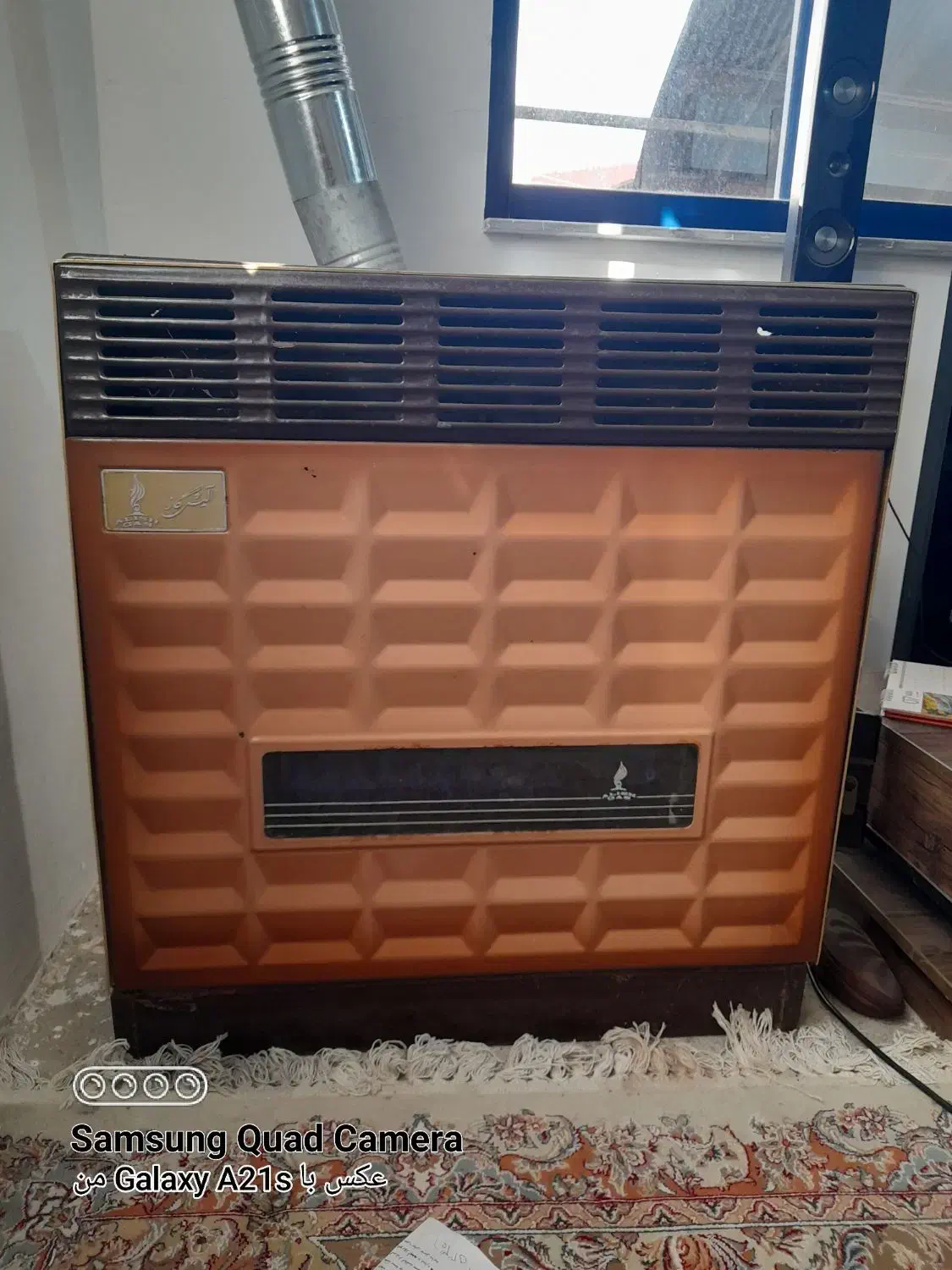 بخاری گازی الیش|بخاری، هیتر، شومینه|رشت, بیجارپس|دیوار