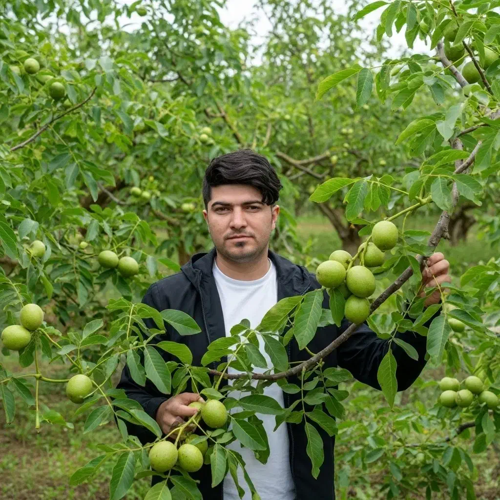 نهال گردو اصلاحشده با رشد سریع و کیفیت زیاد|خدمات باغبانی و درختکاری|خلخال, |دیوار