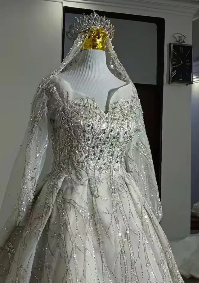 فروش  لباس مجلل عروس|لباس|دزفول, |دیوار