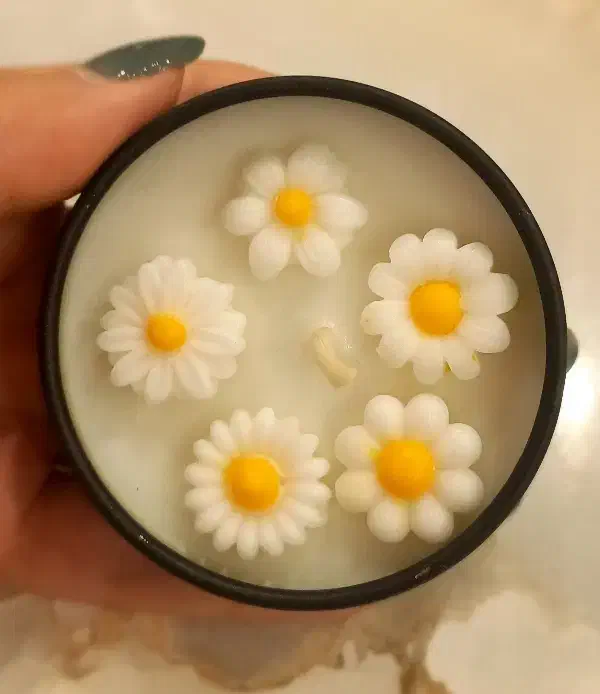 شمع قوطی گل ریز|صنایع دستی و سایر لوازم تزئینی|تهران, شهرک غرب|دیوار