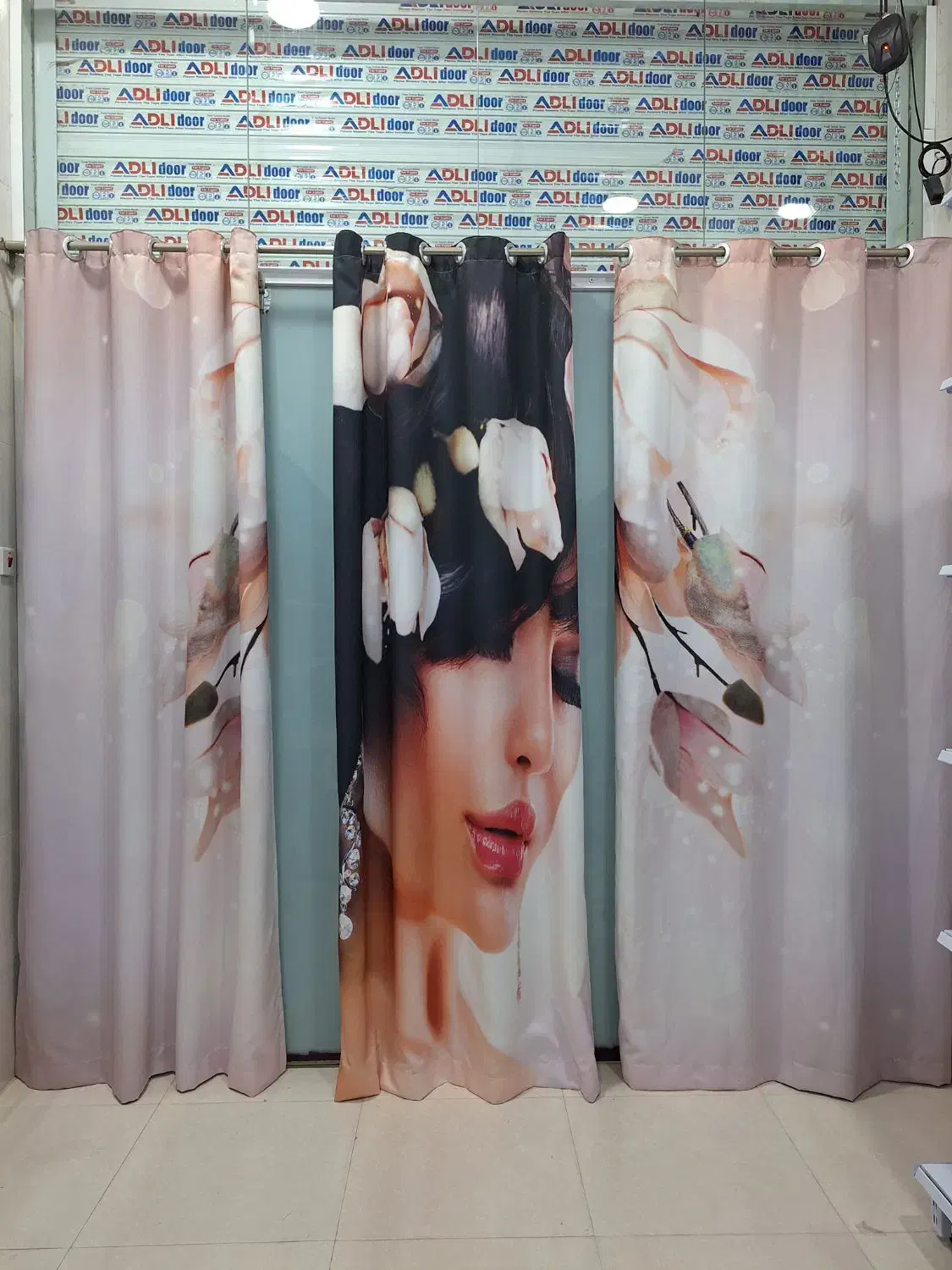 فروش پرده پانچی شیک و نو|پرده، رانر، رومیزی|جم, |دیوار