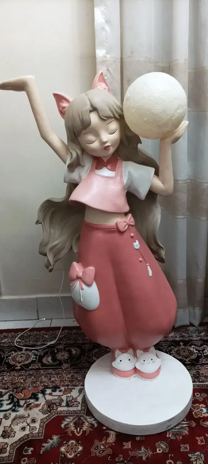 مجسمه، چراغ خواب عروسکی|چراغ خواب و آباژور|ری, ملک‌آباد|دیوار