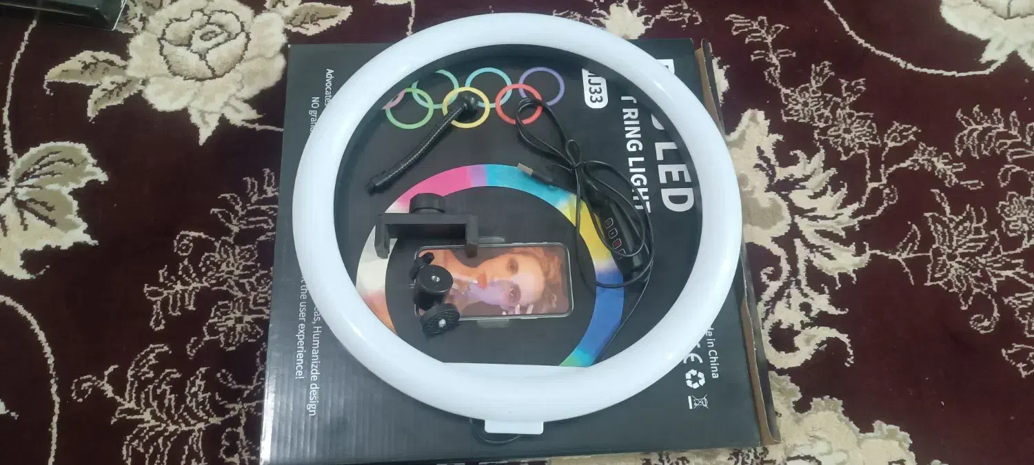 رینگ لایتMJ33|دوربین عکاسی و فیلم‌برداری|آبادان, |دیوار