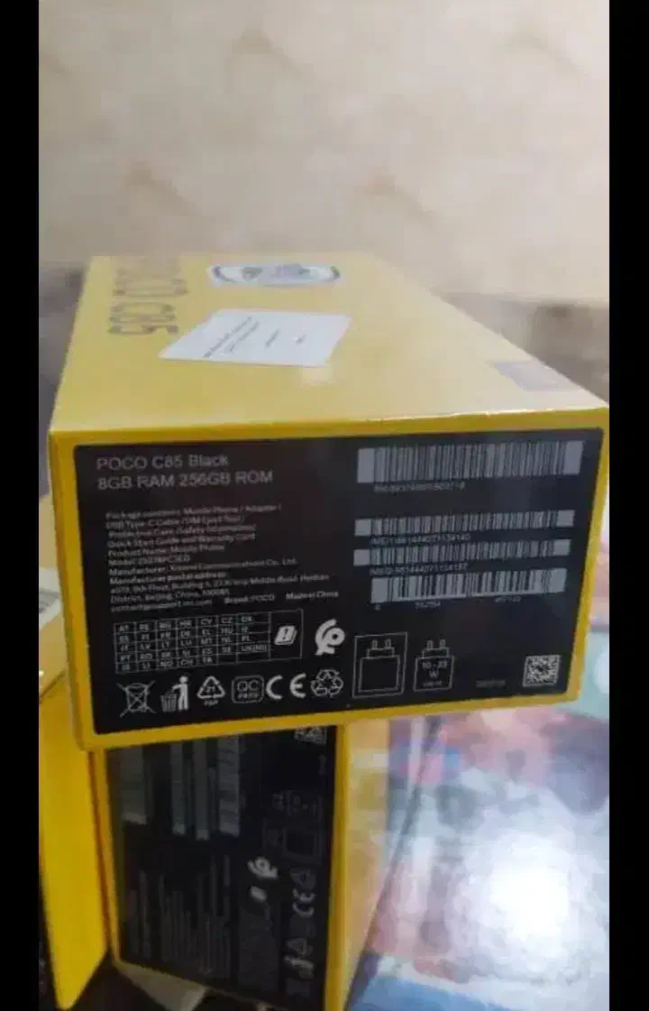 پخش شیائومی POCO C85 رام 6 حافظه 128 پلمپ زیر قیمت|موبایل|چالوس, |دیوار