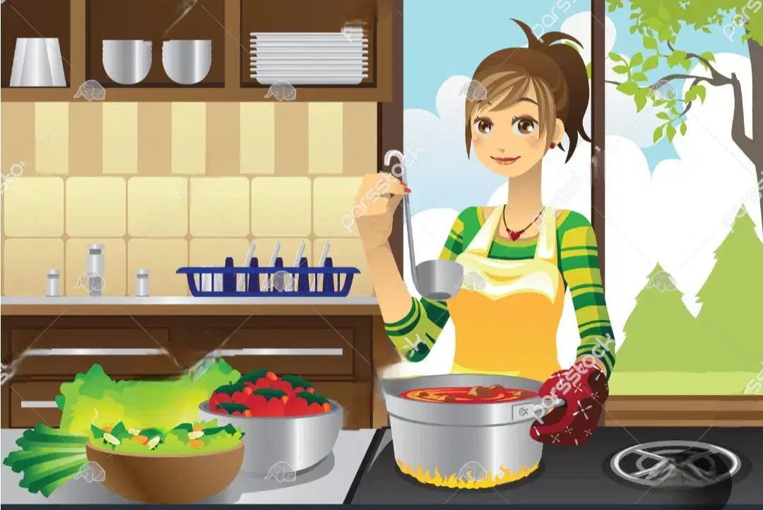 نیازمند خانم جهت آشپزی در خانه فولادشهر|استخدام خدمات فروشگاه و رستوران|فولادشهر, B2|دیوار