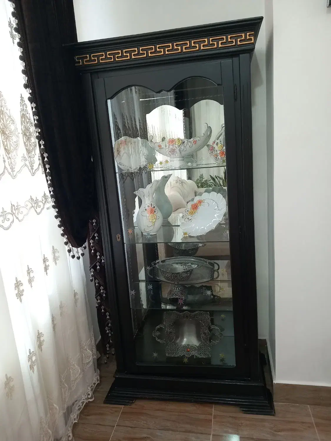 بوفه طرح قلعه هخامنشی مشکی|بوفه، ویترین، کنسول|مرند, |دیوار