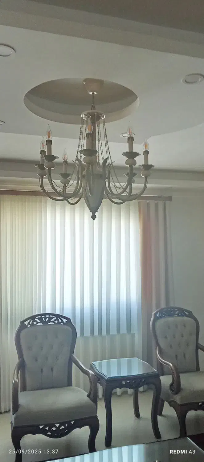 نصب پرده و نصب لوستر و فروش|خدمات پیشه و مهارت|رشت, شهرک قدس|دیوار