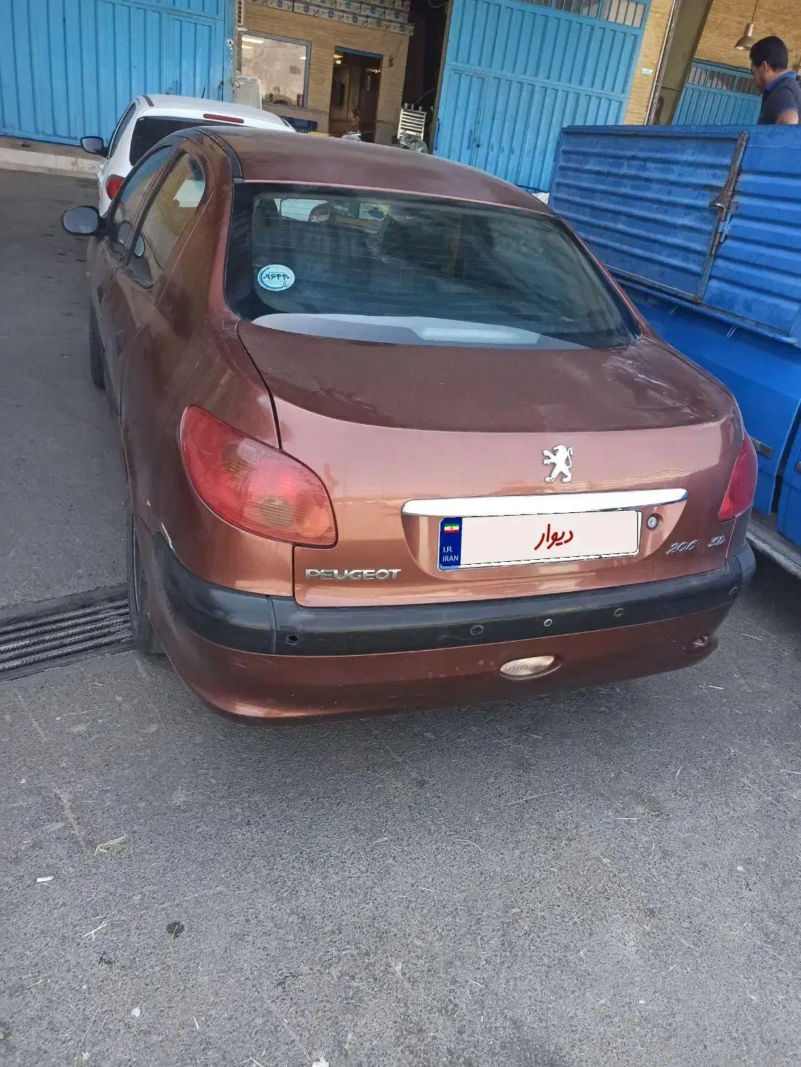 206sd v8|خودرو سواری و وانت|گلپایگان, |دیوار