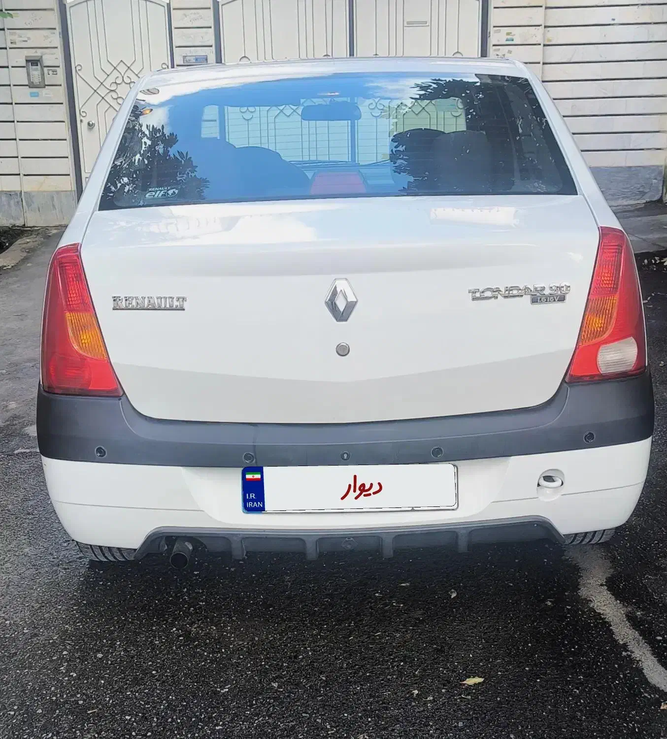 تندر 90 مدل 1397 سفید، بی‌رنگ و فوق‌العاده تمیز|خودرو سواری و وانت|گرگان, |دیوار