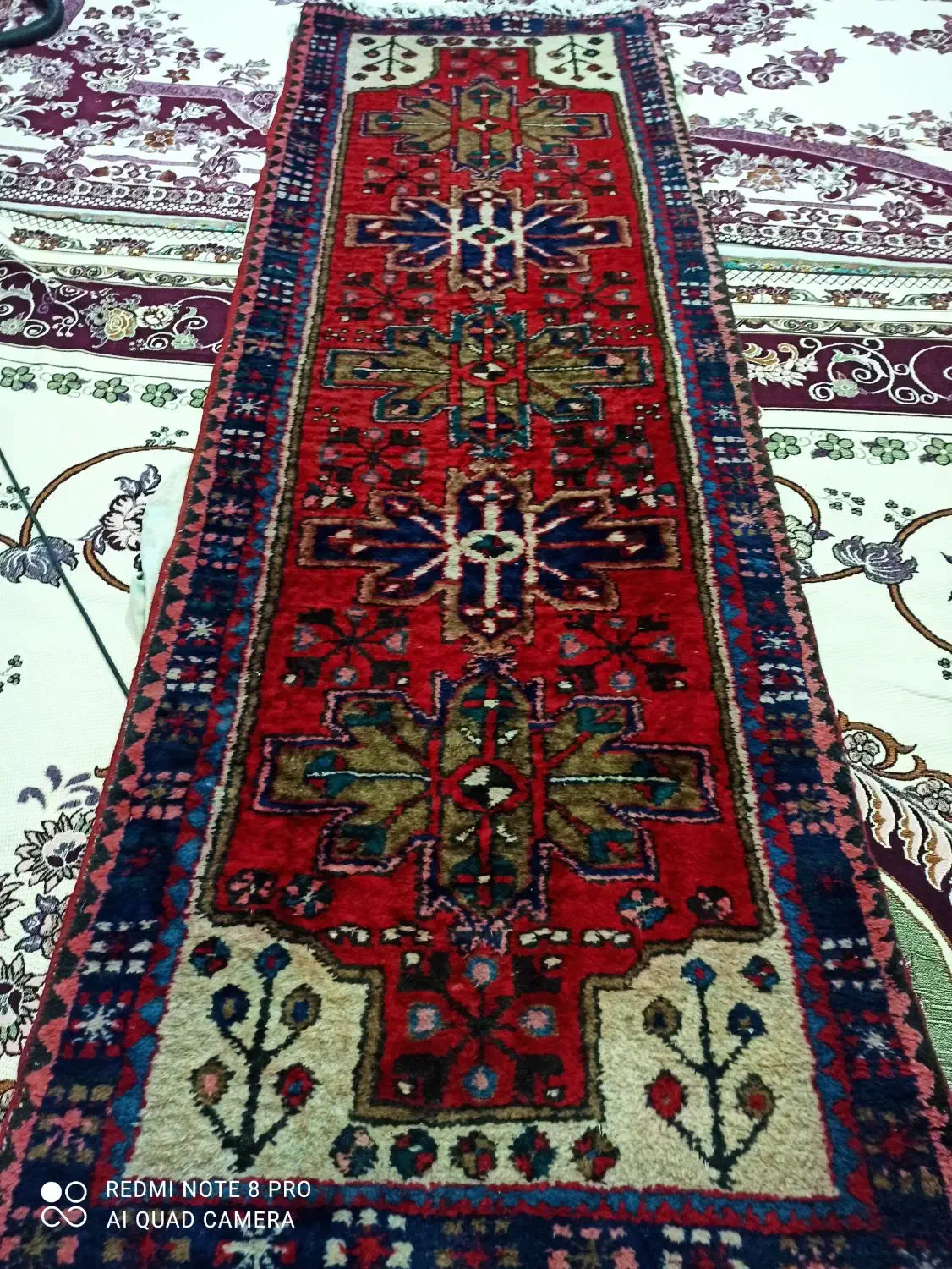 فرش کناره قدیمی دستباف اندازه ( ۱ در ۳ )|فرش|تبریز, |دیوار