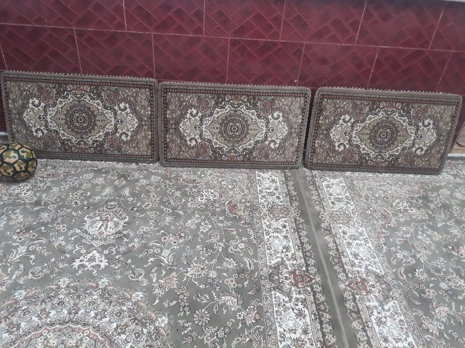 سه جفت پشتی|پشتی|محمدیه-قزوین, |دیوار