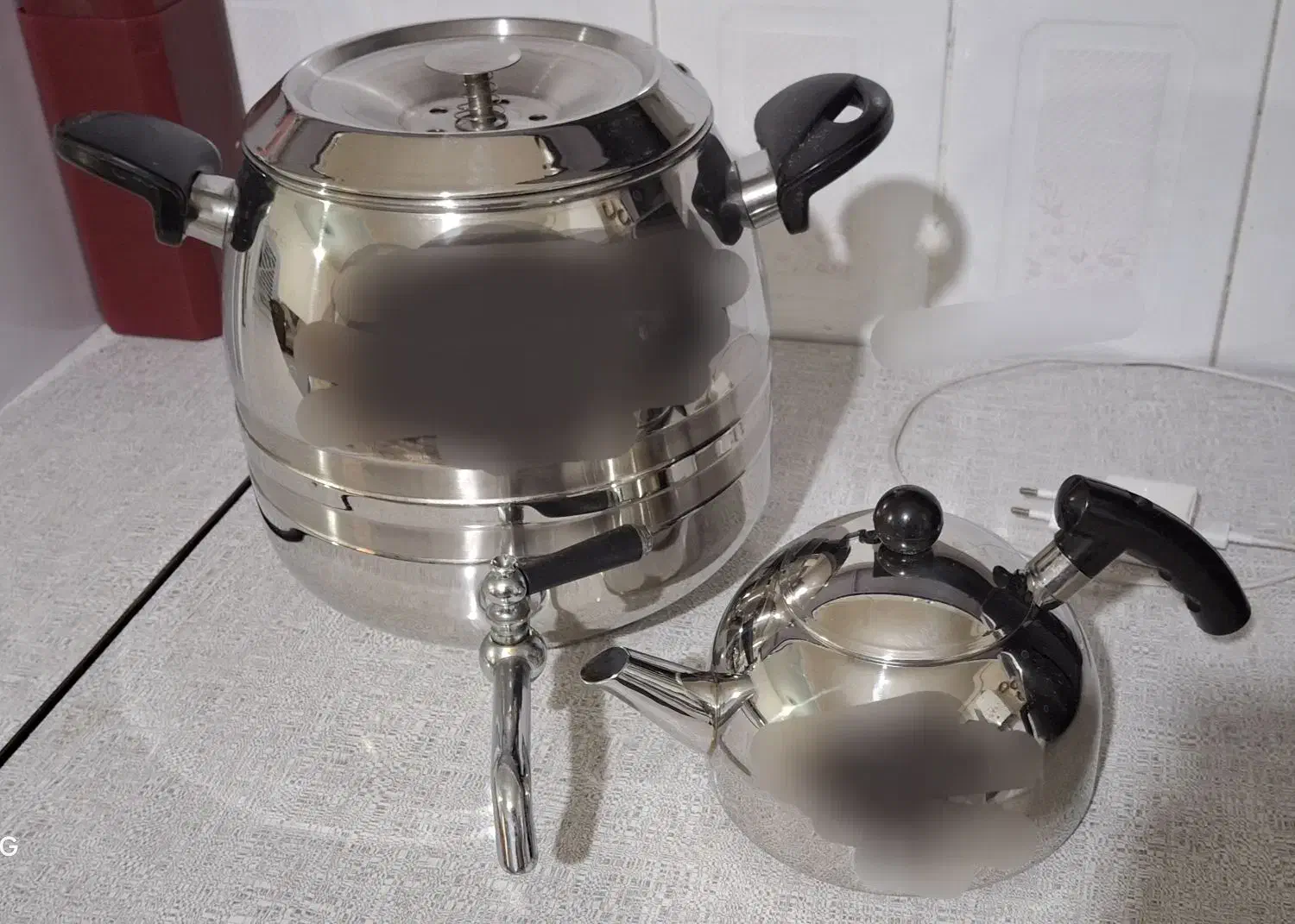 کتری قوری استیل|قوری، کتری، قهوهساز دستی|الوند, |دیوار