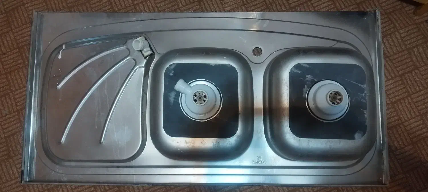 سینک در حد نو و سالم|لوازم سرویس بهداشتی|امیدیه, |دیوار