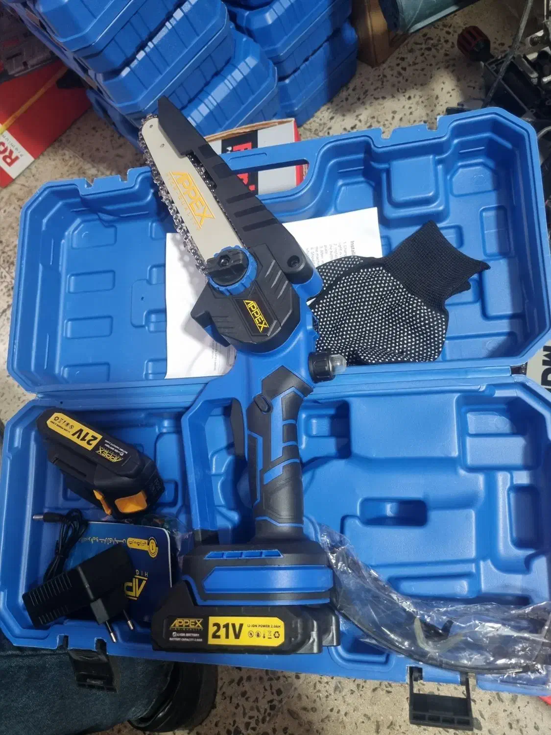 اره شارژی دوباتری ۲۱ولت ۲۳سانت اپکس (ابزار راینو)|ابزارآلات|مریوان, |دیوار