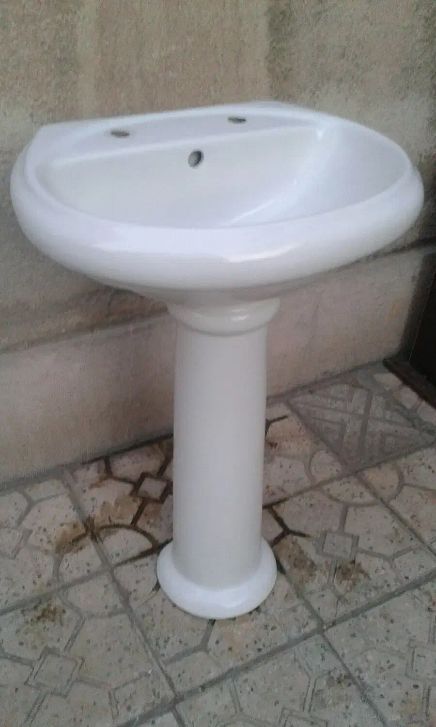 سنگ روشویی با پایه|لوازم سرویس بهداشتی|تهران, مجیدیه|دیوار