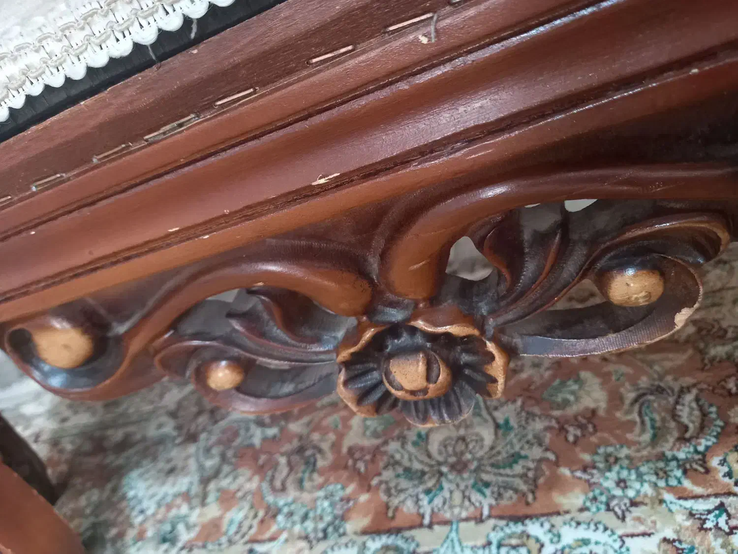 مبل سلطنتی چوب راش|مبلمان خانگی و میز عسلی|قدس, شهر‌قدس|دیوار