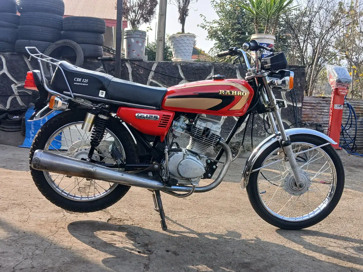 موتور هندا|موتورسیکلت|احمدسرگوراب, |دیوار