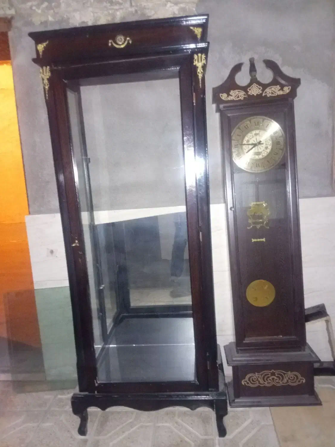 بوفه و ساعت|بوفه، ویترین، کنسول|بجنورد, |دیوار