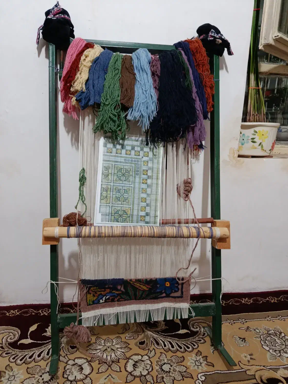 فروش دار قالی و گلیم فرش|صنایع دستی و سایر لوازم تزئینی|ایلام, |دیوار