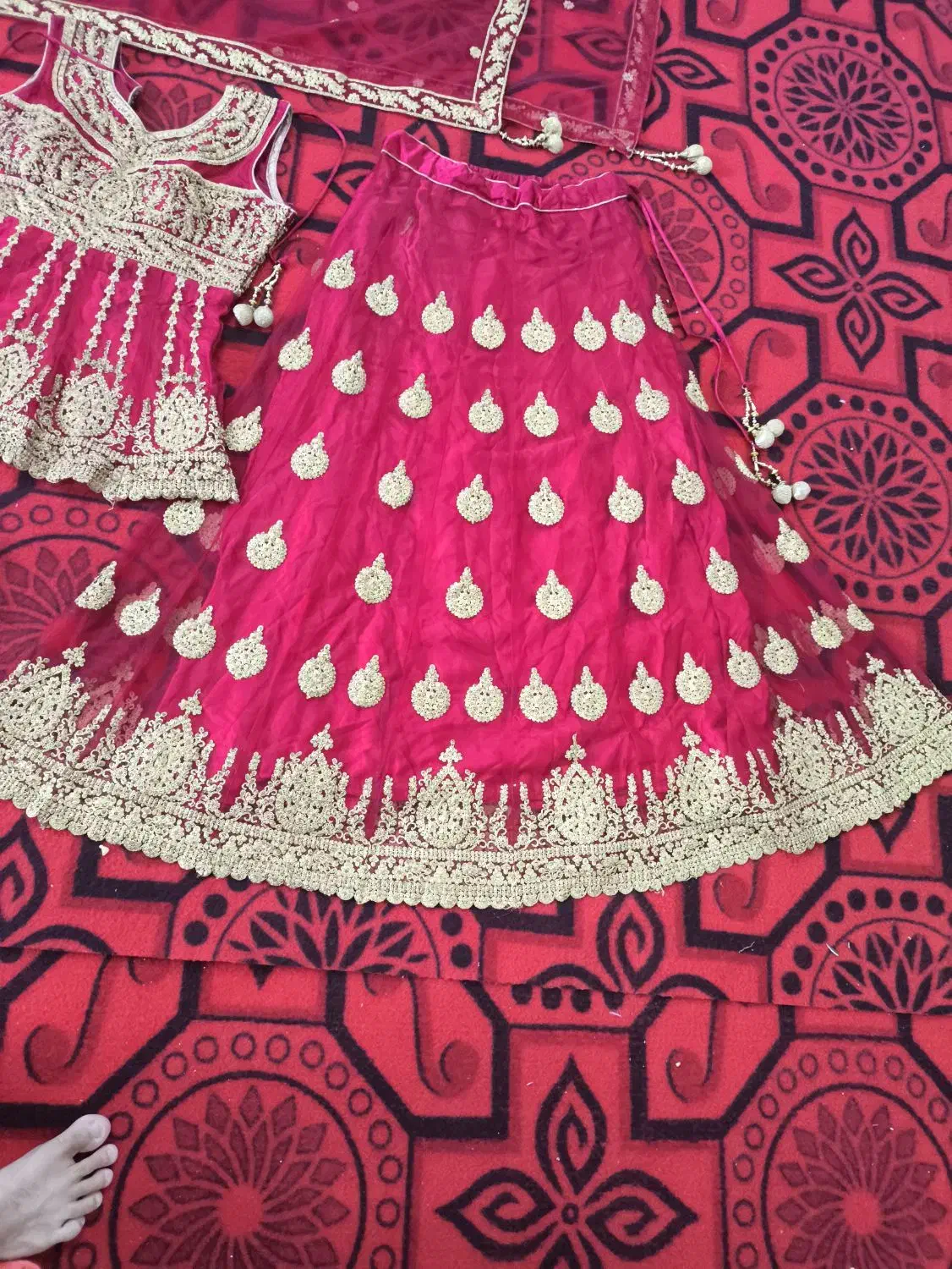 لباس عروسی مدل هندی|لباس|شوشتر, |دیوار