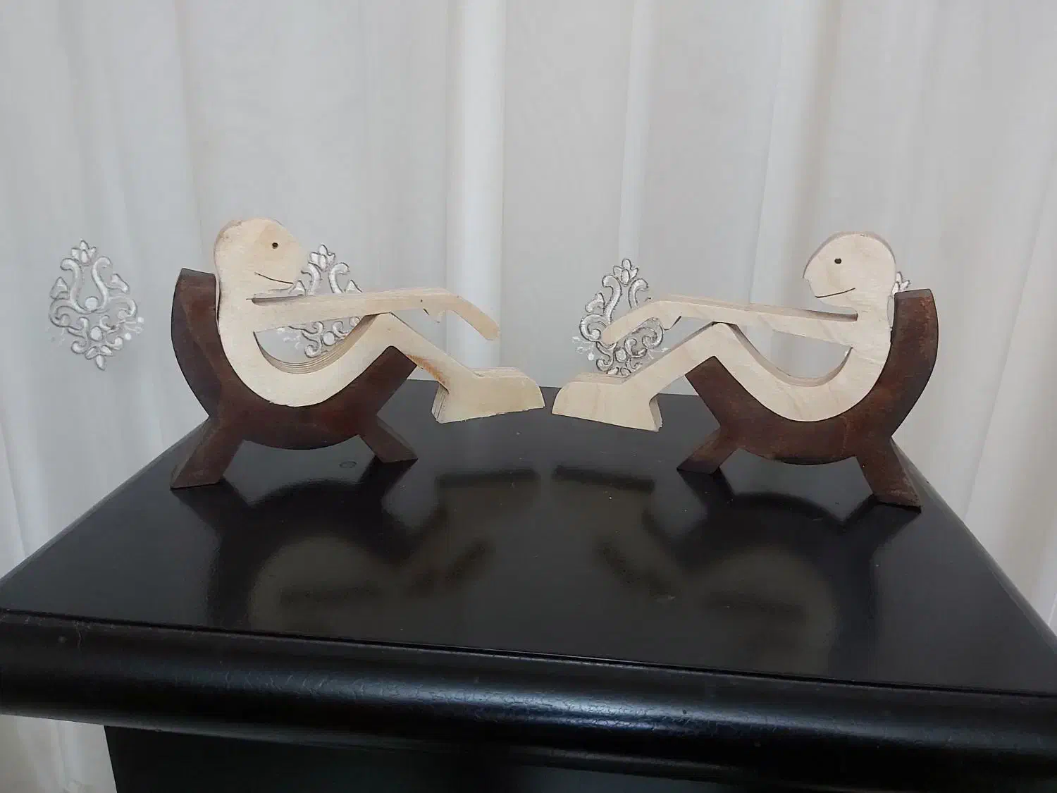 دکوری چوبی مینیمال|مجسمه، تندیس، ماکت|کیش, |دیوار