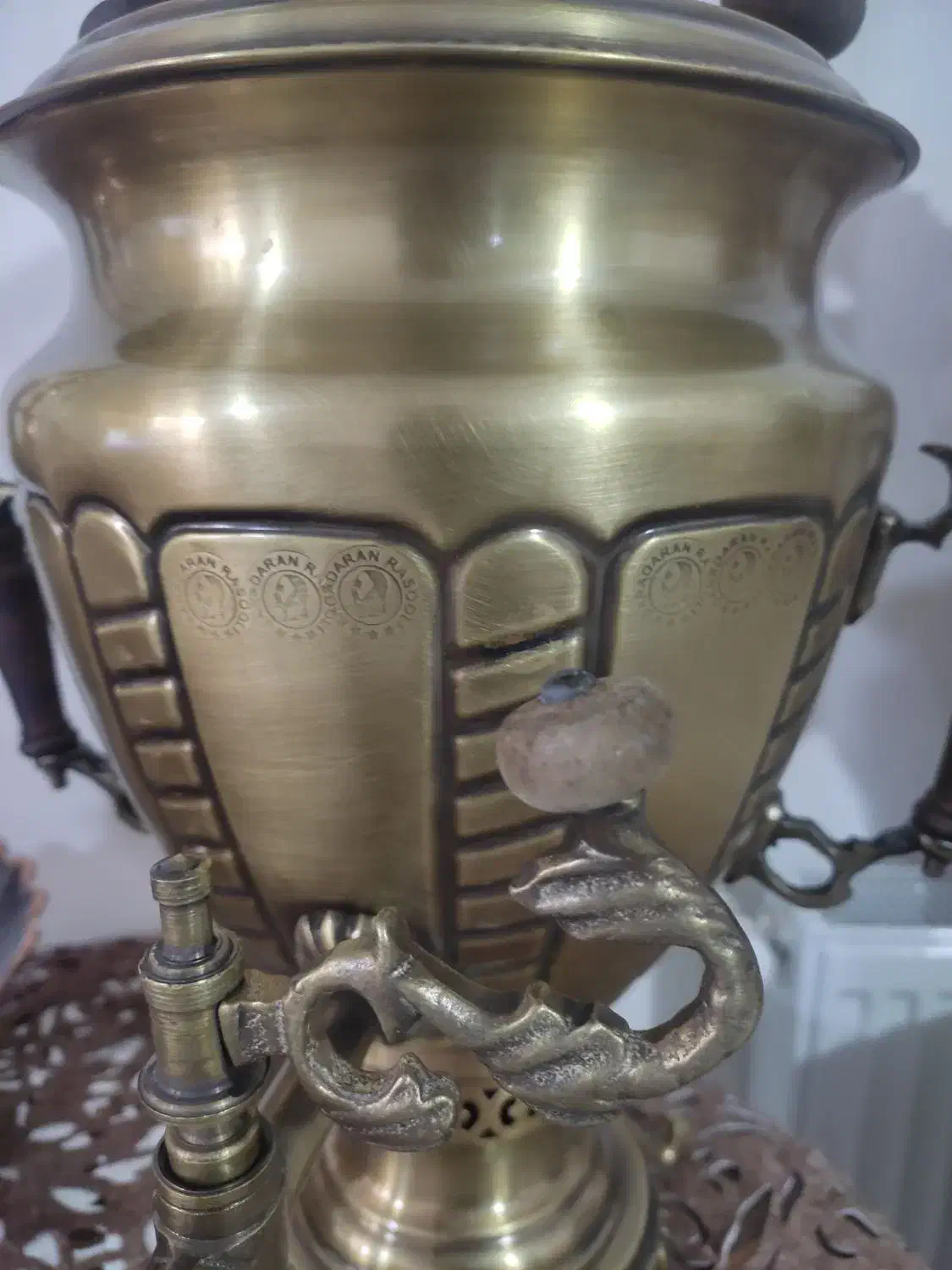 سماور زغالی دست ساز|سماور، چای‌ساز، قهوه‌ساز|هشتگرد, فاز ۱ مهستان|دیوار