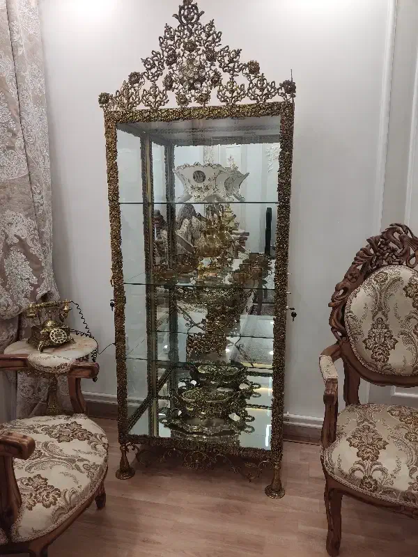 بوفه برنزی|بوفه، ویترین، کنسول|خوی, |دیوار