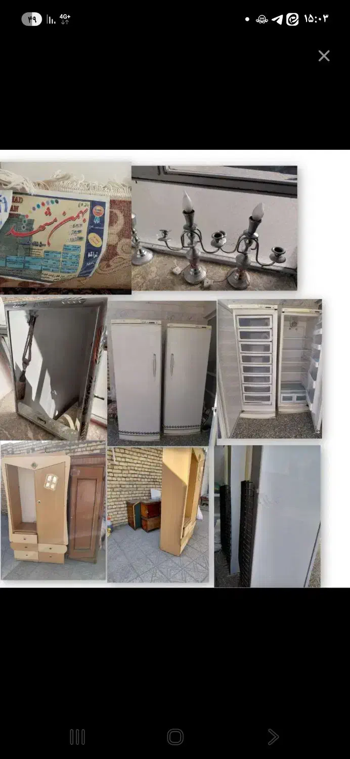 فروش تعدادی لوازم منزل|یخچال و فریزر|لنجان, |دیوار