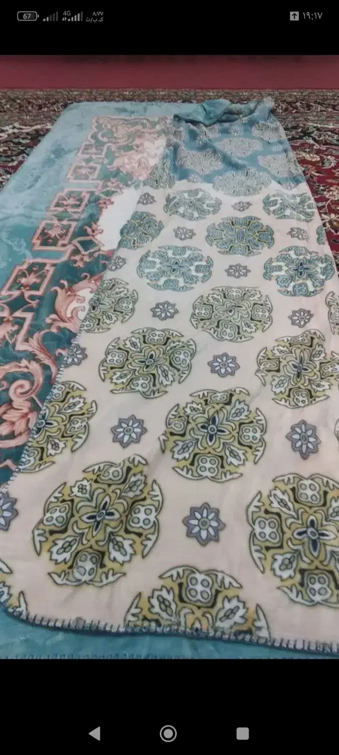 پتو خانگی و مسافرتی|رختخواب، بالش، پتو|شیروان (خراسان), |دیوار