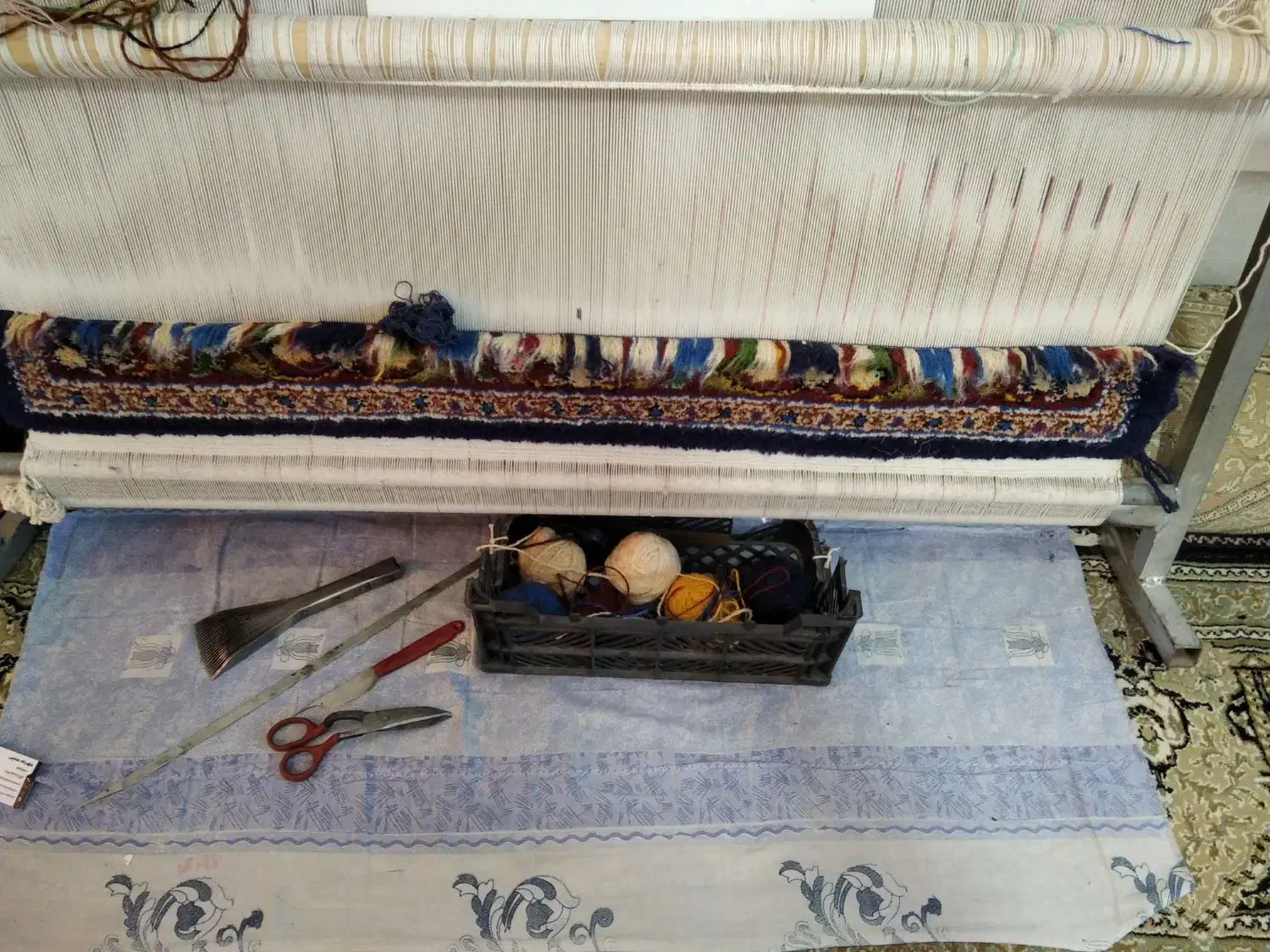 دارقالی|فرش|کرمانشاه, |دیوار