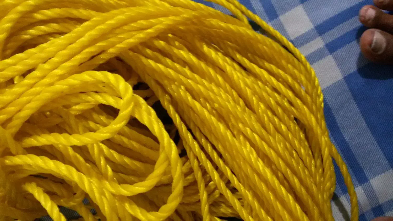 طناب پلاستیکی ۱۰۰متر نو قیمت مناسب|کوهنوردی و کمپینگ|بابلسر, |دیوار