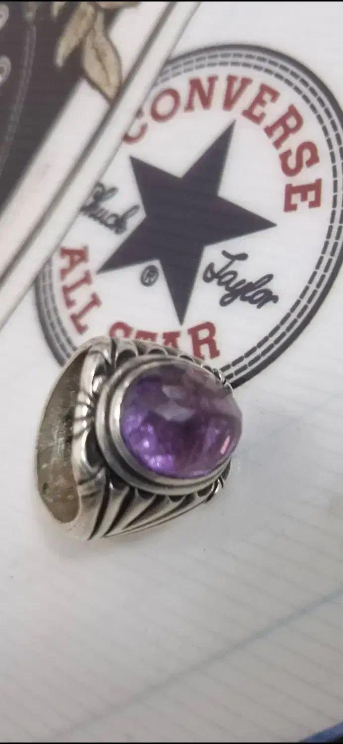 انگشتر نقره اماتیس|جواهرات|فلاورجان, |دیوار