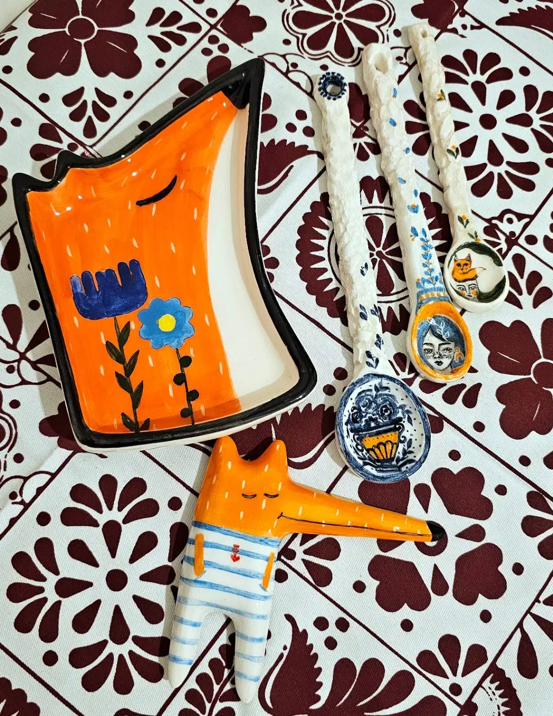 محصولات سرامیکی (مصرفی و تزئینی) نو و سالم|ظروف سرو و پذیرایی|کرج, باغستان|دیوار