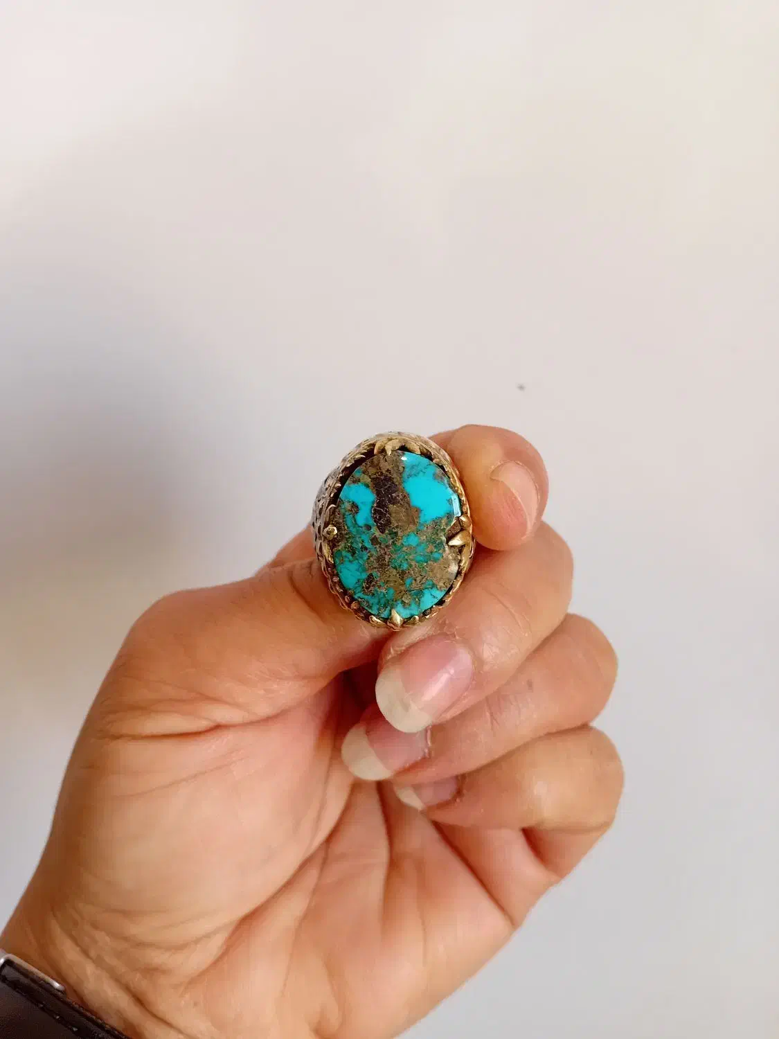 انگشتر نقره فیروزه|جواهرات|مشهد, شیرودی|دیوار