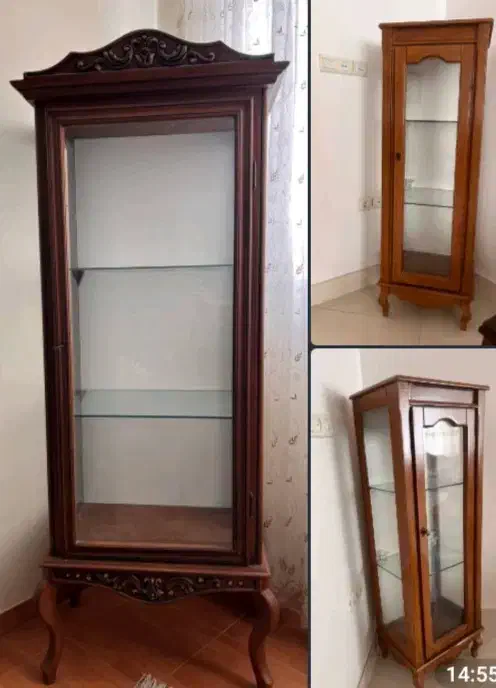 ۱بوفه و۲مینی بوفه سرخ کن میزعسلی روفرشی ظرف پذیرا|بوفه، ویترین، کنسول|اراک, |دیوار